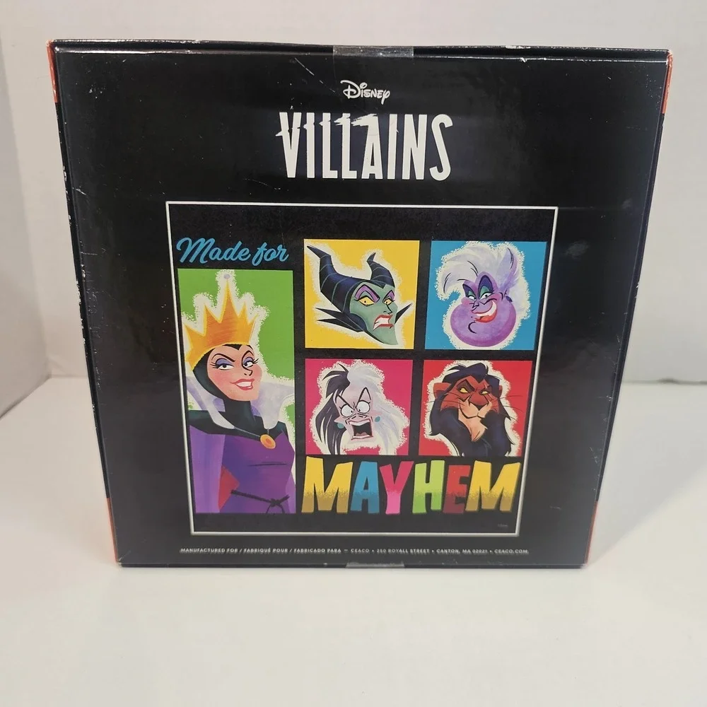 Disney Villains Puzzle Evil Queen Maleficent Ursula Scar 300 Pieces